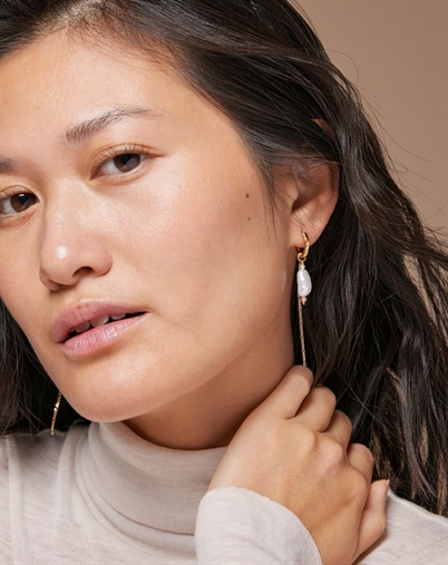 Enamel Copenhagen - Adeline Øreringe - Guldfarvet